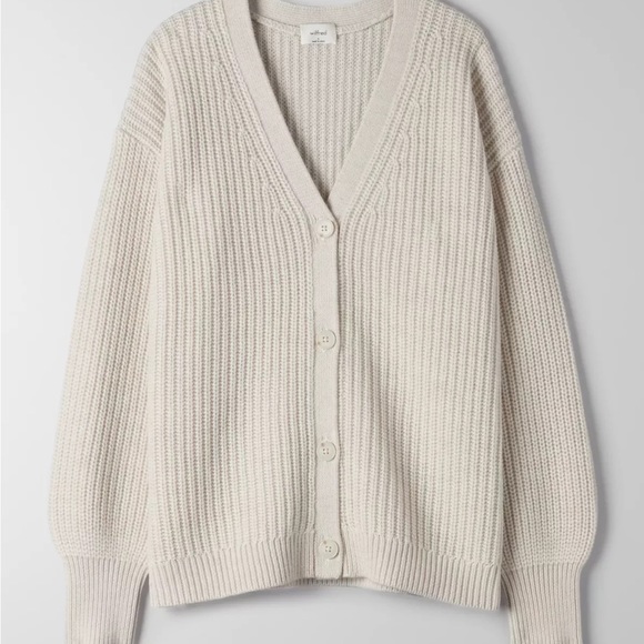 (SOLD ON FB) ARITZIA WILFRED Cortado Cardigan - Picture 2 of 8